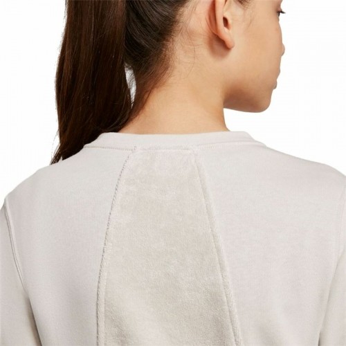 Hoodless Sweatshirt for Girls Nike Heritage Beige image 5