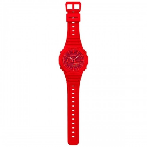 Unisex Watch Casio GA-2100-4AER Red Multifunction image 5