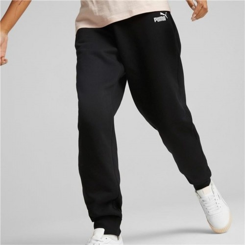 Adult's Tracksuit Bottoms Puma ESS+ Embroidery High-Waist Lady Black image 5