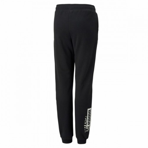 Children's Tracksuit Bottoms Puma Alpha Black Boys image 5