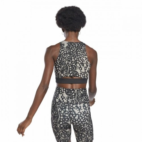 Sports Bra Reebok Modern Safari Black image 5