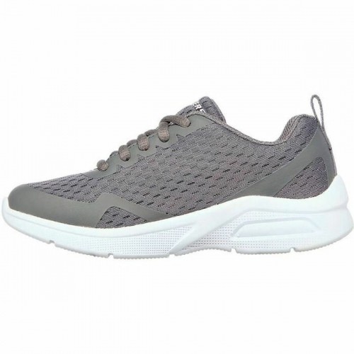 Sports Shoes for Kids Skechers Microspec Max Grey image 5