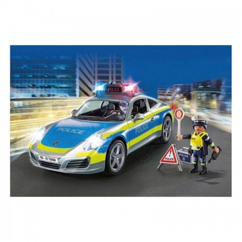 Playset Porsche 911 Carrera 4S Police Playmobil 70066 (36 pcs) image 5