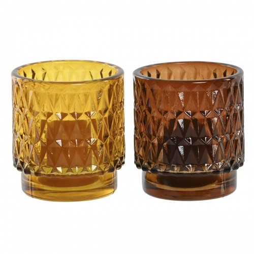 Candle Set DKD Home Decor 36 g Urban (2 Units) (12 Units) image 5