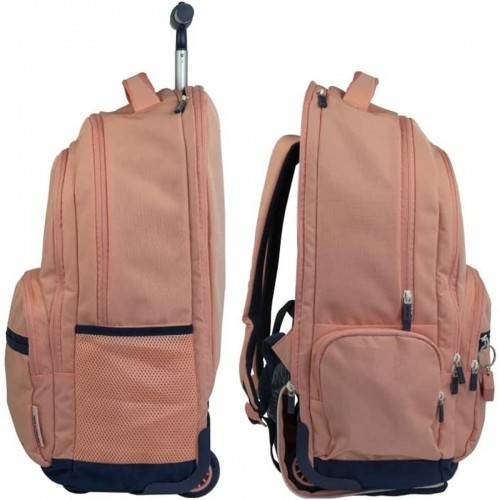 Школьный рюкзак с колесиками Milan Розовый (52 x 34,5 x 23 cm) image 5