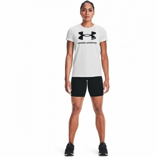 Women’s Short Sleeve T-Shirt Under Armour Sportstyle White image 5