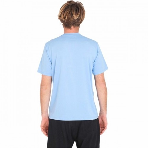 Vīriešu Krekls ar Īsām Piedurknēm Hurley Halfer Gradient UPF Zils image 5