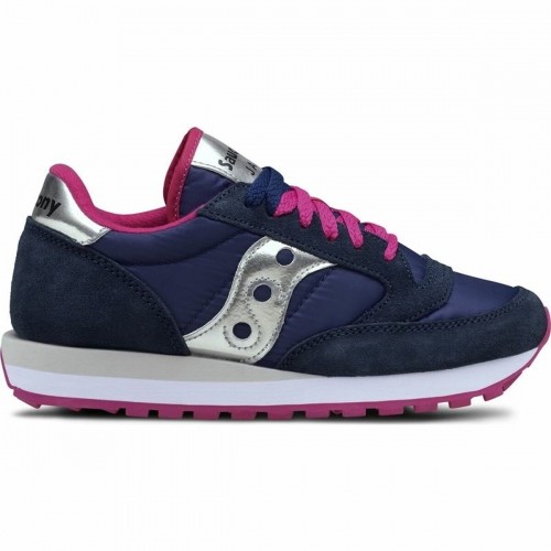 Sports Trainers for Women Saucony Jazz Original  Navy Blue image 5