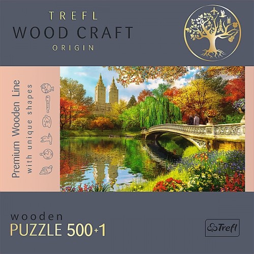 Trefl Puzzles TREFL Пазл из дерева Центральный парк в Манхэттене 500+1 шт. image 5