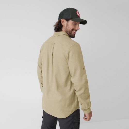 Fjallraven Övik Travel Shirt LS / Gaiši brūna / L image 5