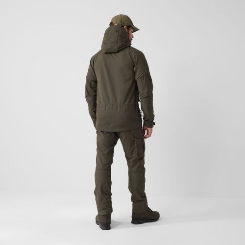 Fjallraven Lappland Hybrid Jacket / Tumši zaļa / L image 5