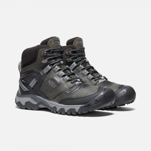 Keen Men's Ridge Flex Mid WP / Pelēka / Melna / 44.5 image 5