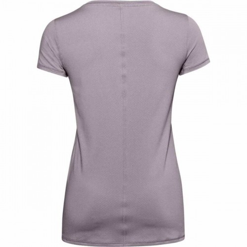 Women’s Short Sleeve T-Shirt Under Armour HeatGear Purple image 5