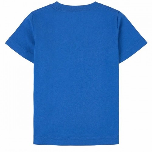 Child's Short Sleeve T-Shirt Nike Sportswear Futura Blue image 5
