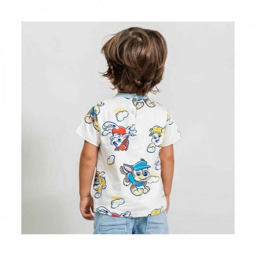 Short Sleeve T-Shirt The Paw Patrol Beige image 5