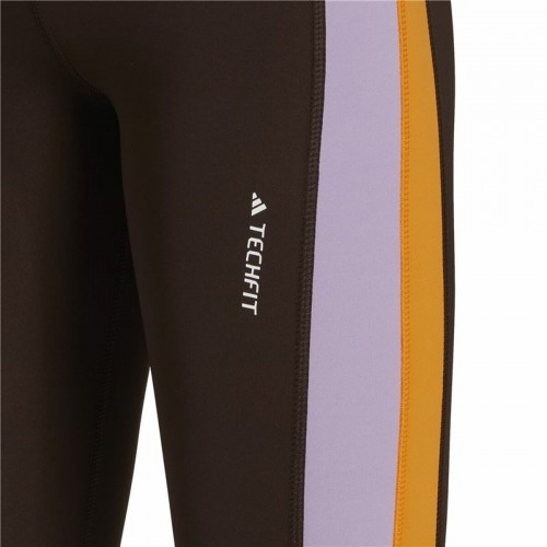 Sport leggings for Women Adidas Hyperglam 7/8 Brown image 5