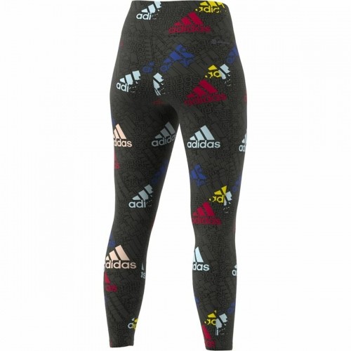 Long Sports Trousers Adidas Brand Love 7/8 Black Lady image 5