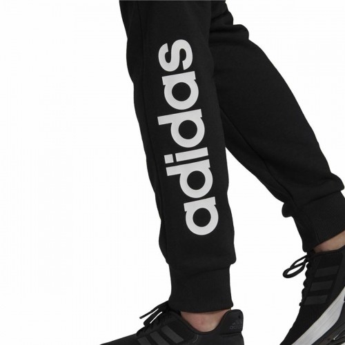 Long Sports Trousers Adidas French Terry Logo Lady Black image 5