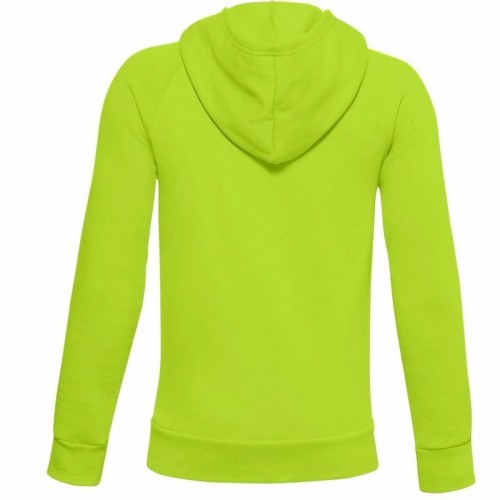 Children’s Hoodie Under Armour Rival Big Logo 1 Lime green image 5