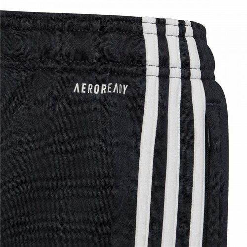 Children's Tracksuit Bottoms Adidas Designed To Move 3 band Black image 5
