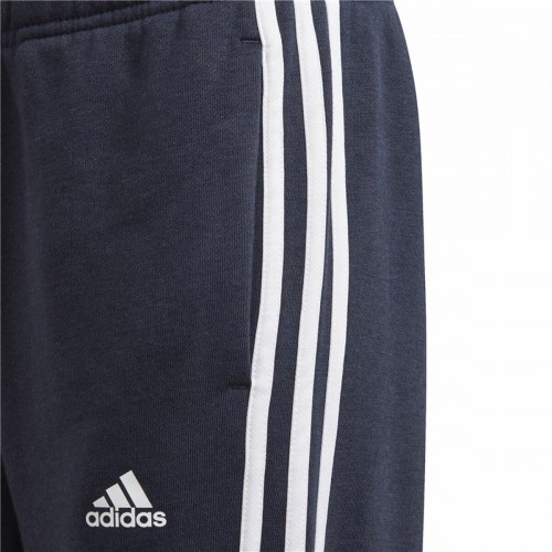 Bērnu Sporta Tērpu Bikses Adidas Essentials 3 Bandas Legend Ink Tumši zils image 5