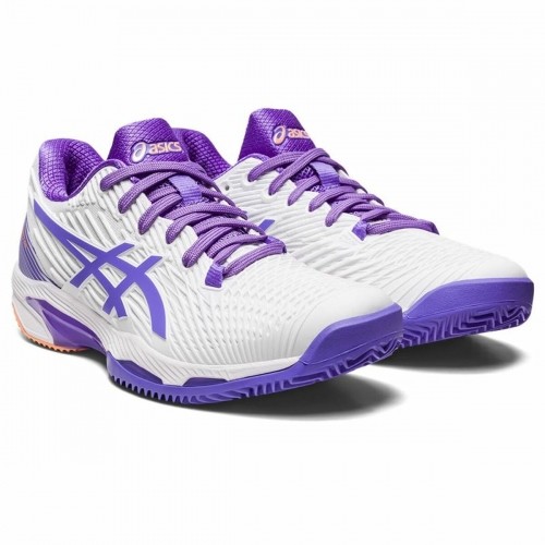 Women's Tennis Shoes Asics Solution Speed FF 2 Clay Lady White image 5