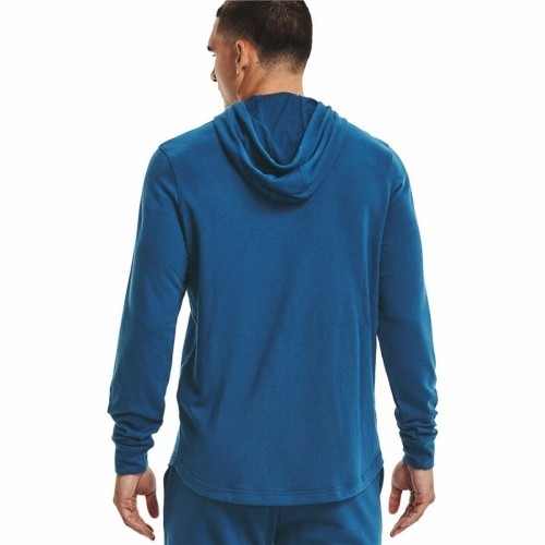 Men’s Hoodie Under Armour Rival Terry Blue image 5