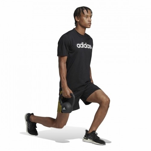 Спортивные мужские шорты Adidas Hiit 3S Чёрный 9" image 5