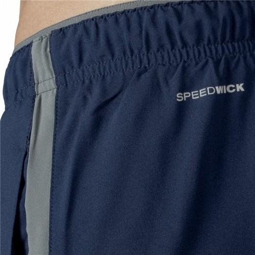 Long Sports Trousers Reebok Workout Ready Dark blue Men image 5