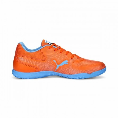Adult's Indoor Football Shoes Puma Truco III Orange Unisex image 5