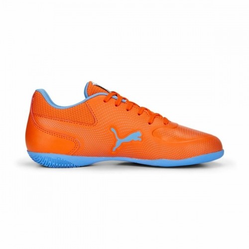 Children's Indoor Football Shoes Puma Truco III Orange image 5