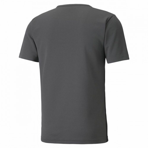 Vīriešu Krekls ar Īsām Piedurknēm Puma individualRISE Melns Pelēks image 5