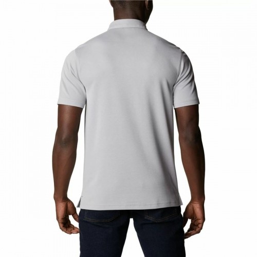 Men’s Short Sleeve Polo Shirt Columbia Nelson Point™ Grey image 5