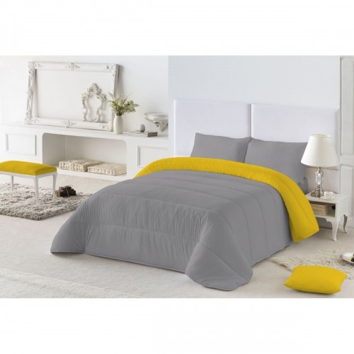 Duvet Naturals Colors 300 gsm Grey Mustard (240 x 260 cm) (Double) image 5