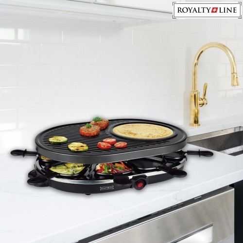 Royalty Line 2 in 1 Electric Grill with 8 Pieces Raclette image 5