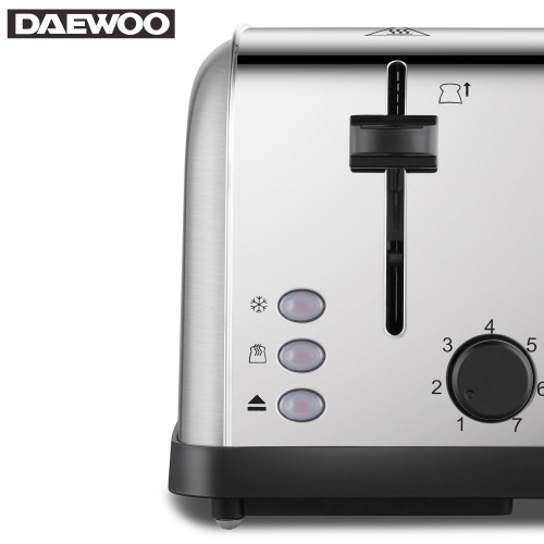 Daewoo SYM-1311: Stainless SteelBread Toaster - 2 Drawer, 4 Slice image 5