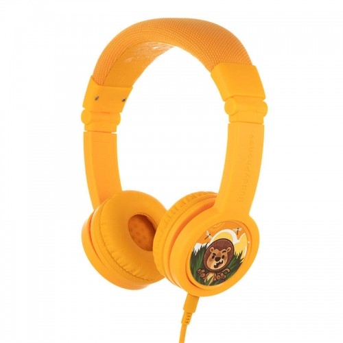 BuddyPhones kids headphones wired Explore Plus (Yellow) image 5
