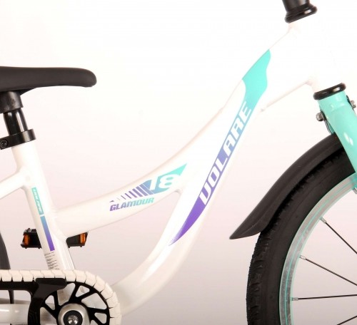 Volare Двухколесный велосипед 18 дюймов (алюминий рама, 85% собран) Glamour (4-7 лет) VOL21876 image 5