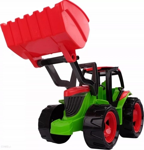 Трактор LENA MAXI  с ковшом и прицепом (в коробке ) 107 cm L02136 image 5