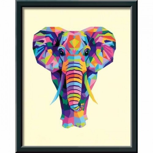 Krāsojamie attēli Ravensburger CreArt Large Elephant 24 x 30 cm image 5