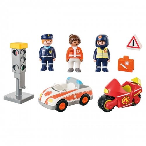Playset Playmobil 71156 1.2.3 Day to Day Heroes 8 Предметы image 5