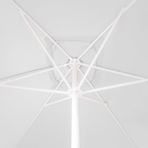 Bigbuy Home Пляжный зонт Alba 300 x 400 cm Alumīnijs Balts image 5