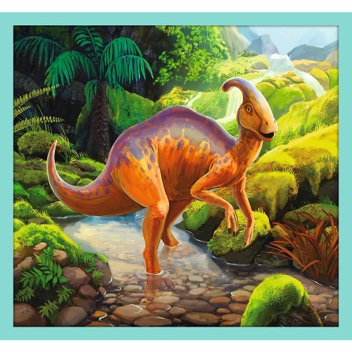 Trefl Puzzles TREFL Pužļu komplekts Dinozauri, 10in1 image 5