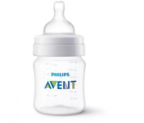 Philips Avent Pretkoliku pudelīte 125 ml, jaundzimušā knupītis, 0m+ - SCY100/01 image 5