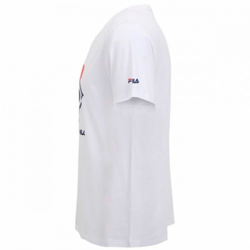 Child's Short Sleeve T-Shirt Fila FAT0340 10001 White image 5