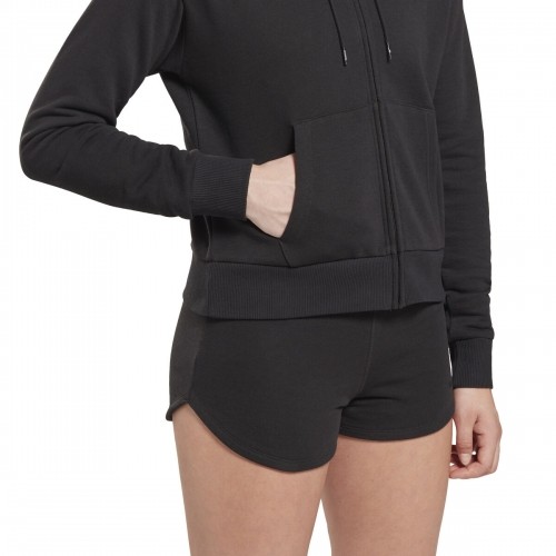 Women’s Zipped Hoodie Reebok  RI SL FRENCH TERRY H54754 Black image 5