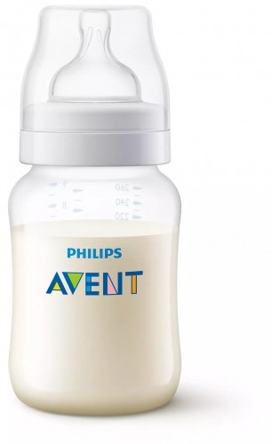 Philips Avent Pretkoliku barošanas pudelīte 260 ml, lēnas plūsmas knupītis, 1m+ - SCY103/01 image 5