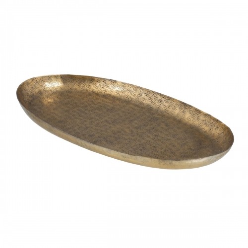 Snack tray 67 x 41 x 5 cm Golden Aluminium (2 Units) image 5