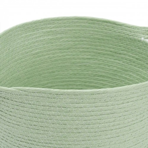 Set of Baskets Rope Light Green 26 x 26 x 33 cm (3 Pieces) image 5