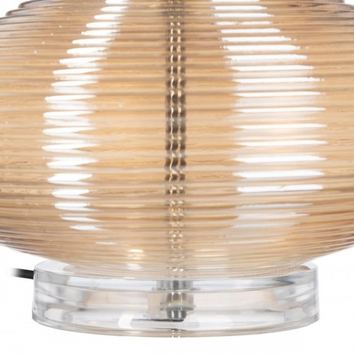 Bigbuy Home Galda lampa Sintētiska Auduma Bronza Metāls 30 x 30 x 47 cm image 5